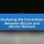 Analyzing the Correlation Between Bitcoin and Altcoin Markets