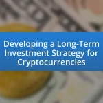 Developing a Long-Term Investment Strategy for Cryptocurrencies
