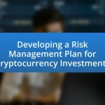 Developing a Risk Management Plan for Cryptocurrency Investments