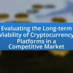Evaluating the Long-term Viability of Cryptocurrency Platforms in a Competitive Market