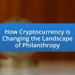 How Cryptocurrency is Changing the Landscape of Philanthropy