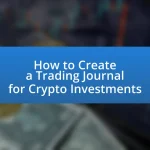 How to Create a Trading Journal for Crypto Investments
