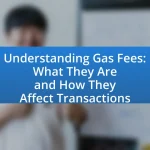 Understanding Gas Fees: What They Are and How They Affect Transactions